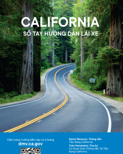 Sổ tay lái xe tại California, Hoa Kỳ năm 2024
