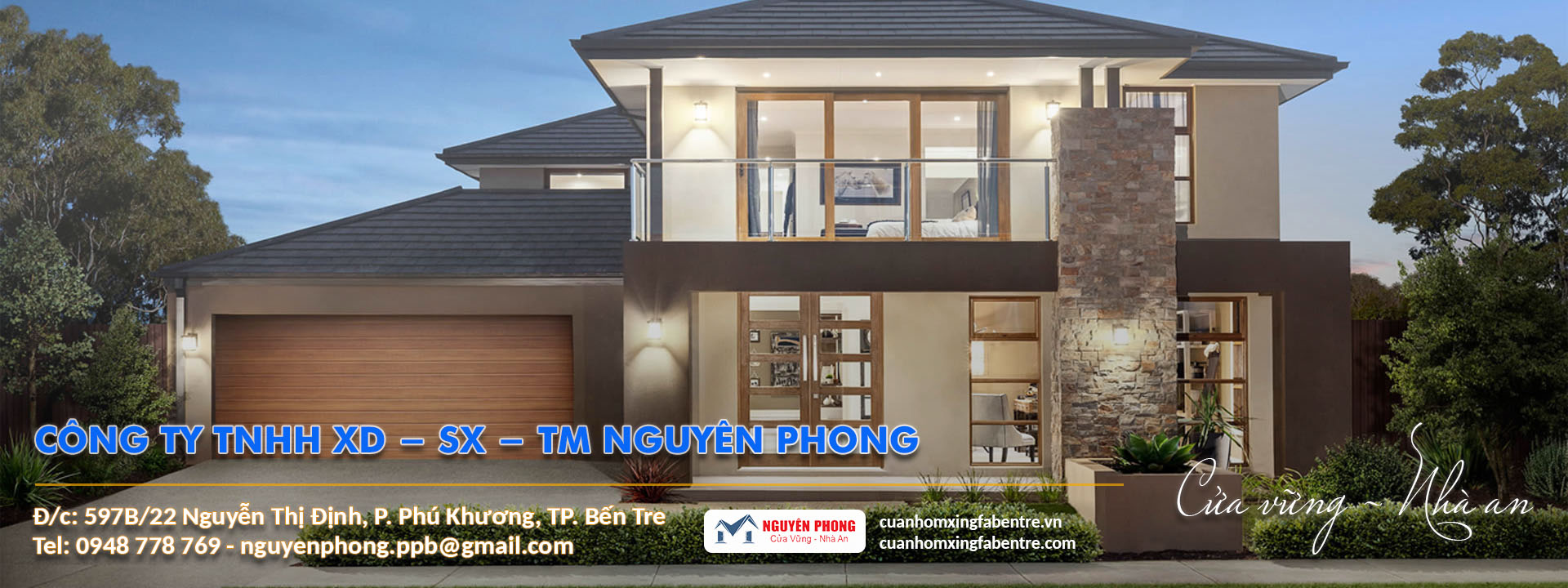 Cửa nhôm xingfa Bến Tre