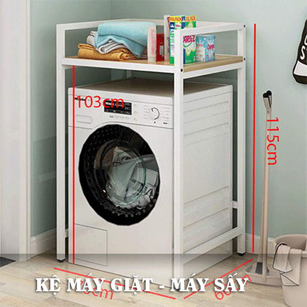 Kệ máy sấy máy giặt